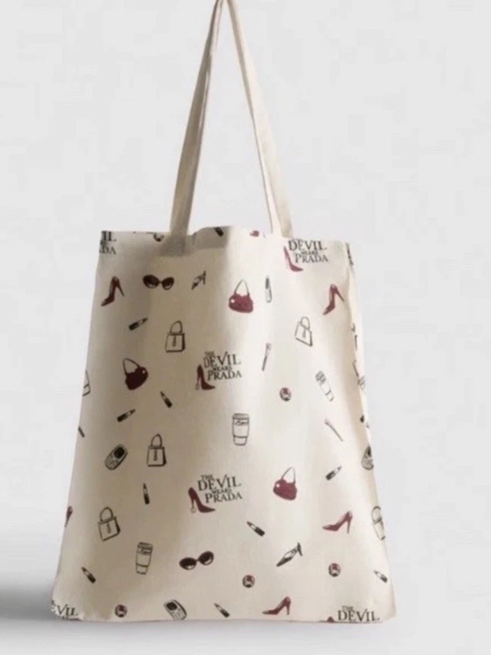Devil Wears Prada Reusable Canvas Bag Tote Primark Exclusive New